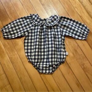 Cozmo Grey And White Plaid Flannel Bubble